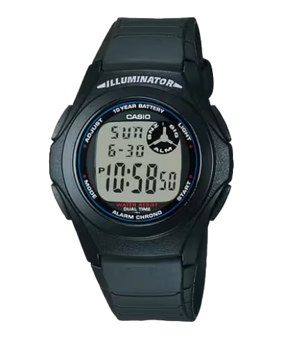 Casio 10 Year Battery Watch W/ Round Face