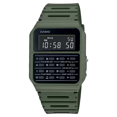 Casio 8-Digit Calculater Watch