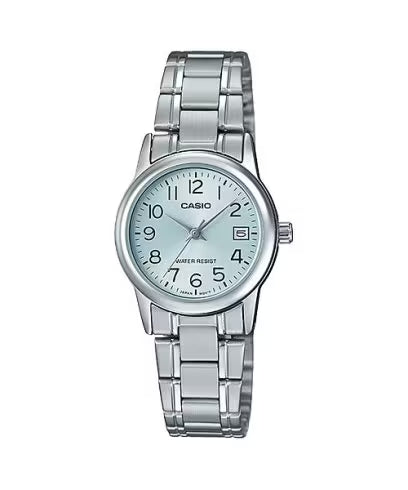Casio Ladies Silver Chain Watch -