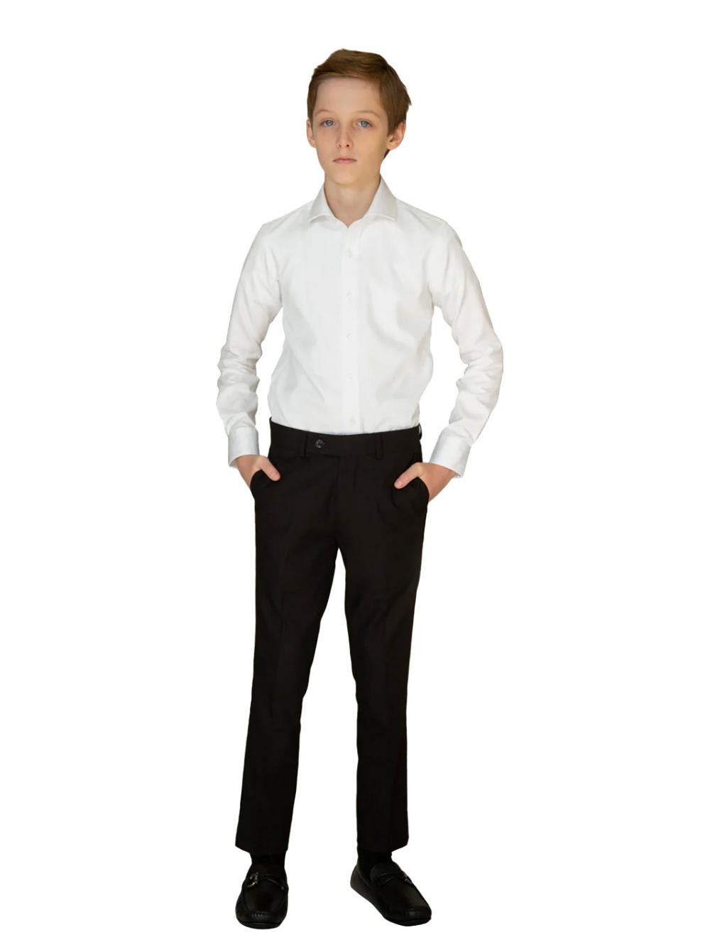 T.O. Collection Boys Dress Pants - 3822 - Husky Fit -