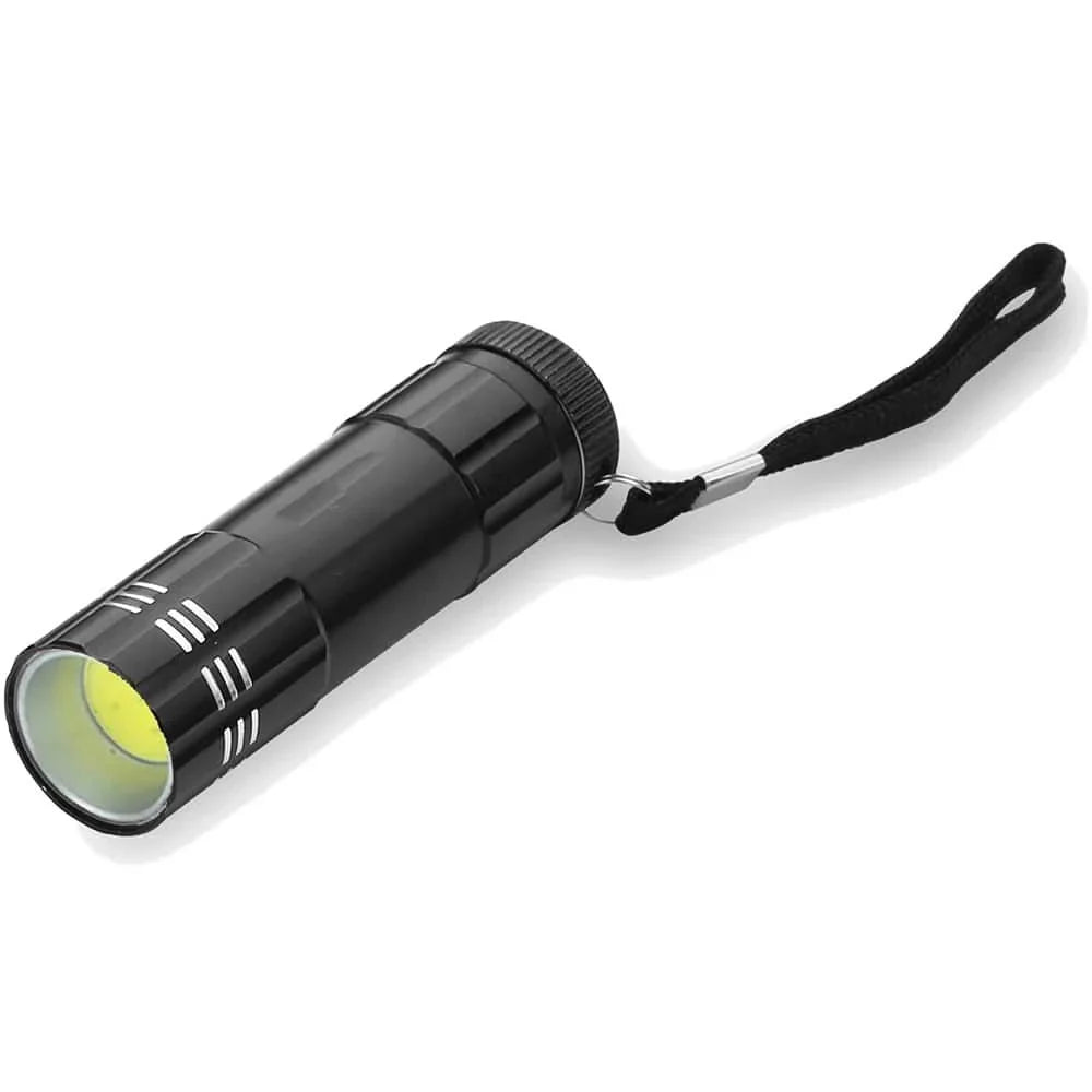 Go Green 9 LED Flashlight - Black