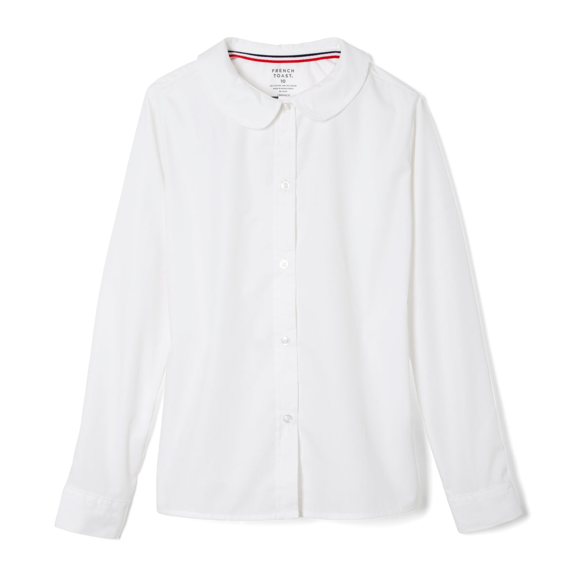 French Toast Girls Blouse - Round Collar - SE9384 -