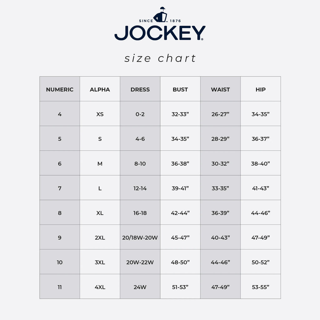 Jockey Womens Briefs - 3 Pack -