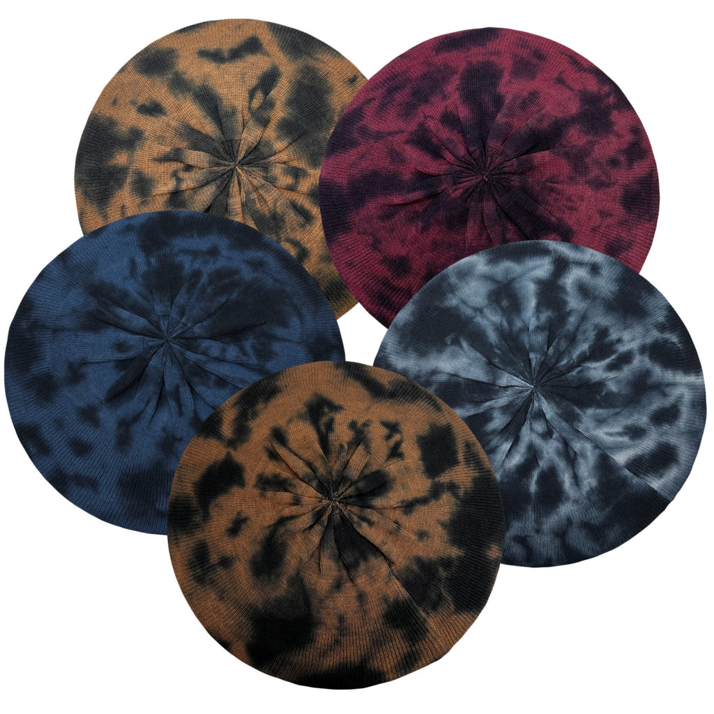 DaCee Lined Knit Tie Dye Snood - SSB37 -