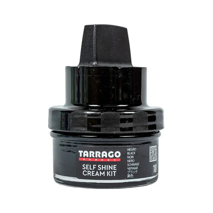 Tarrago Self Shine Cream Shoe Polish - Black