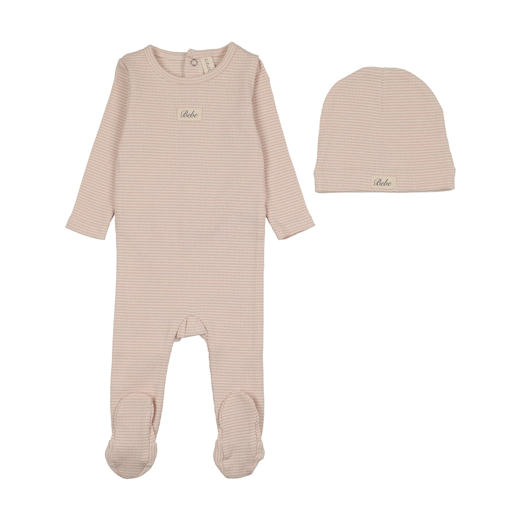 Lilette Striped Bebe Footie Set - FW26 -