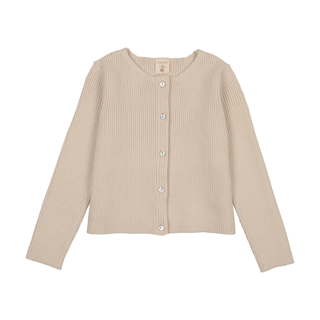 Analogie Ribbed Cardigan - SS26 -