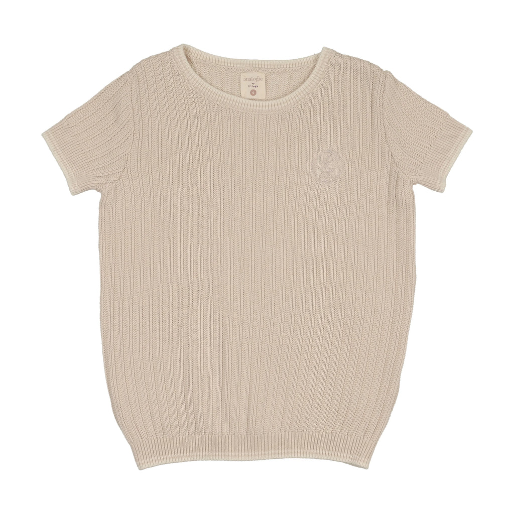 Analogie Knit Crew Neck Sweater - SS26 -