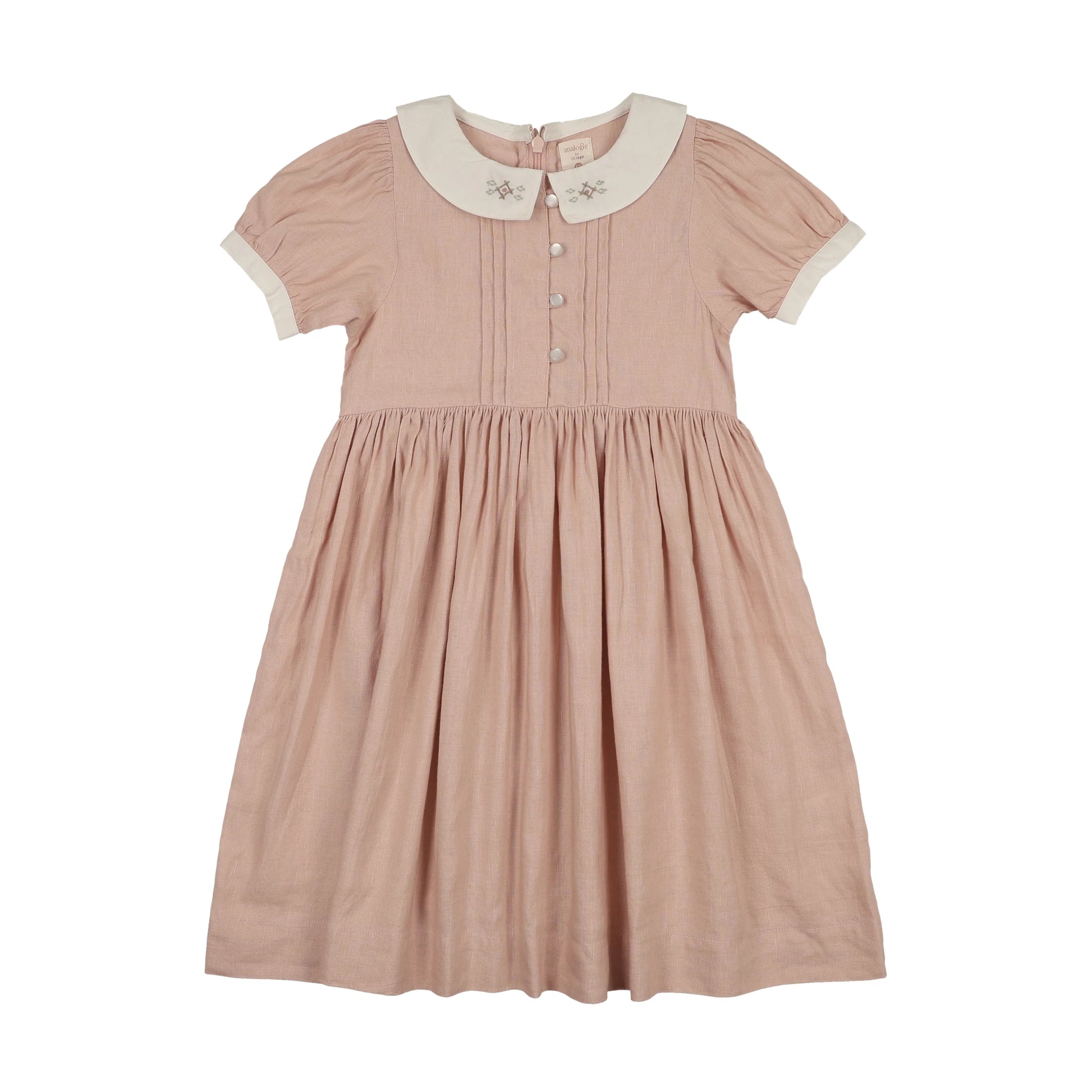 Analogie Pintuck Dress Short Sleeve - SS26 -