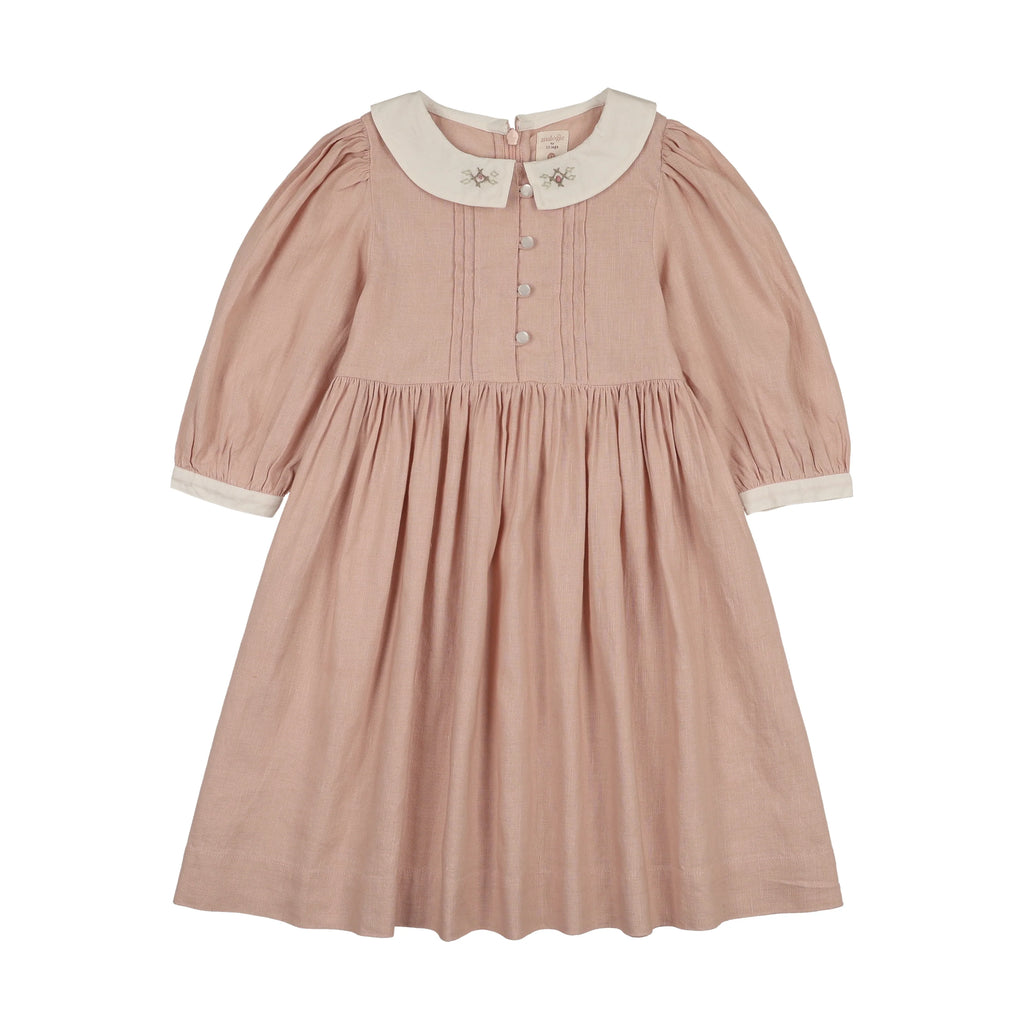 Analogie Pintuck Dress 3/4 Sleeve - SS26 -