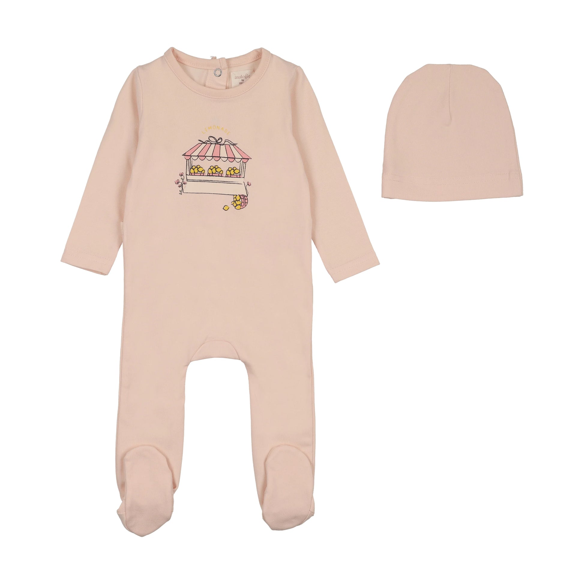 Analogie Lemon Girl Footie Set - SS26 -