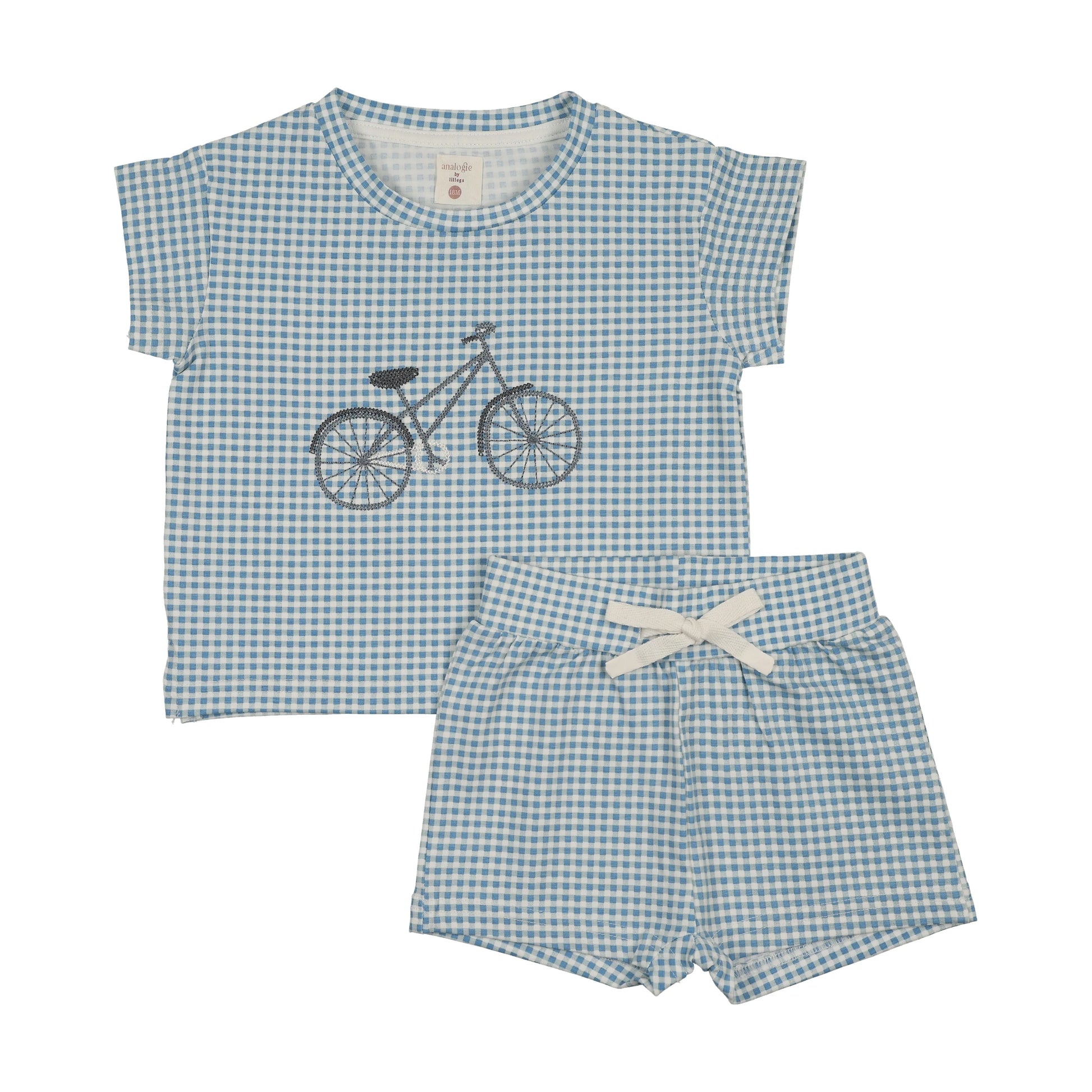 Analogie Gingham Bike Set - SS26 -
