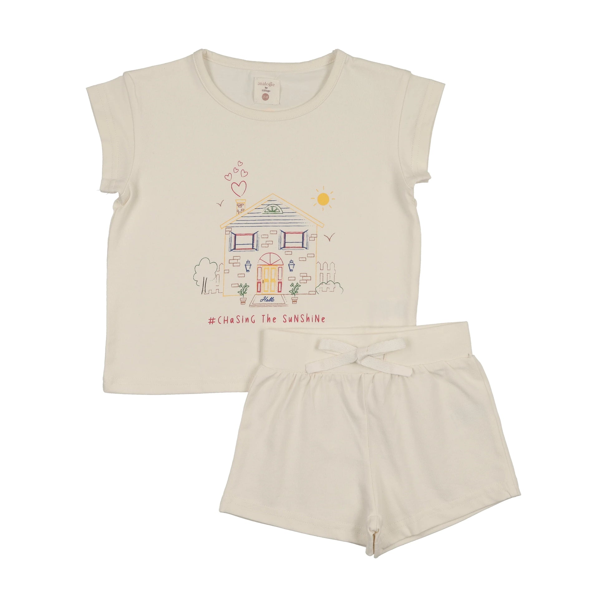 Analogie Girls House Marled Set - SS26 -