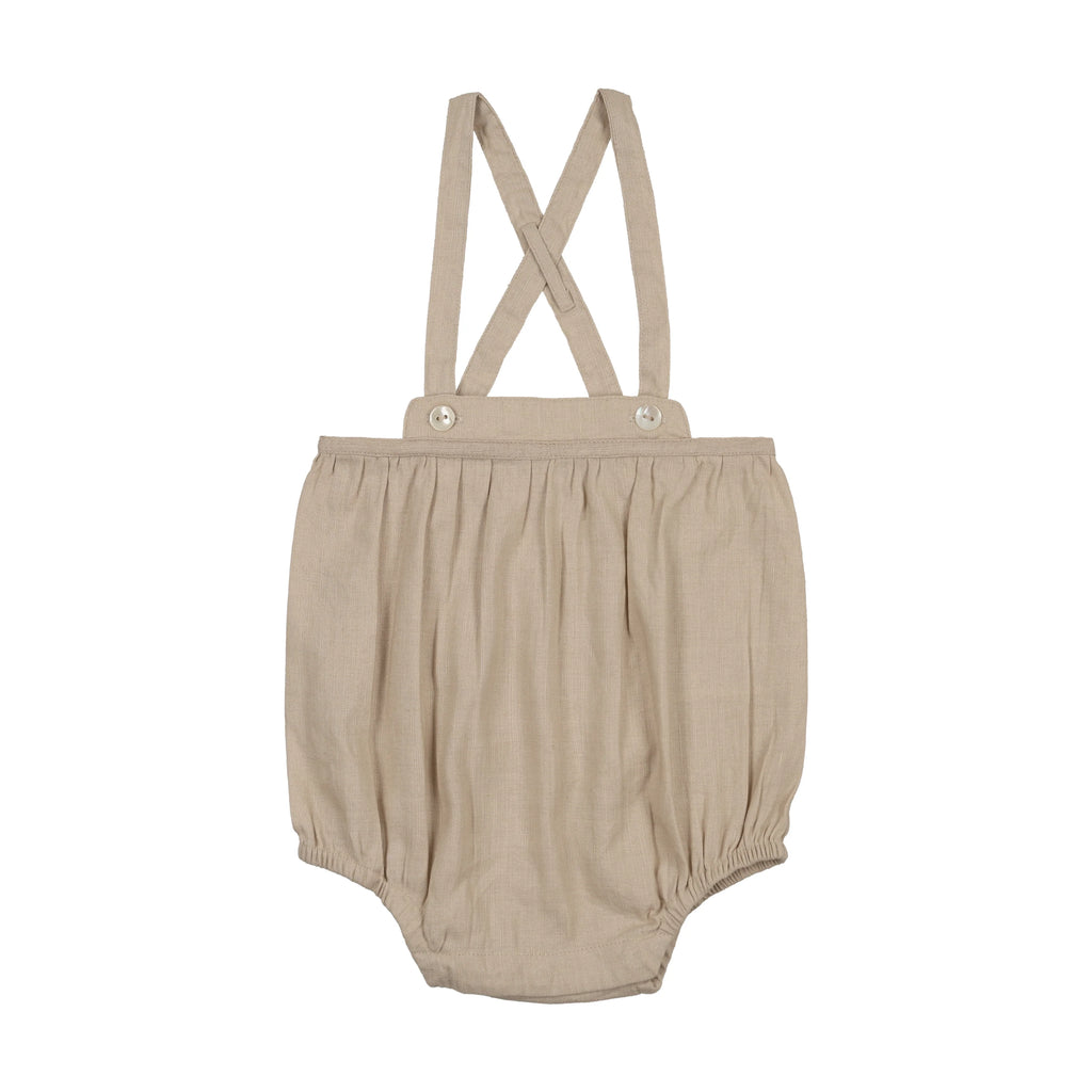 Lil Legs Linen Suspender Bloomer - SS26 -