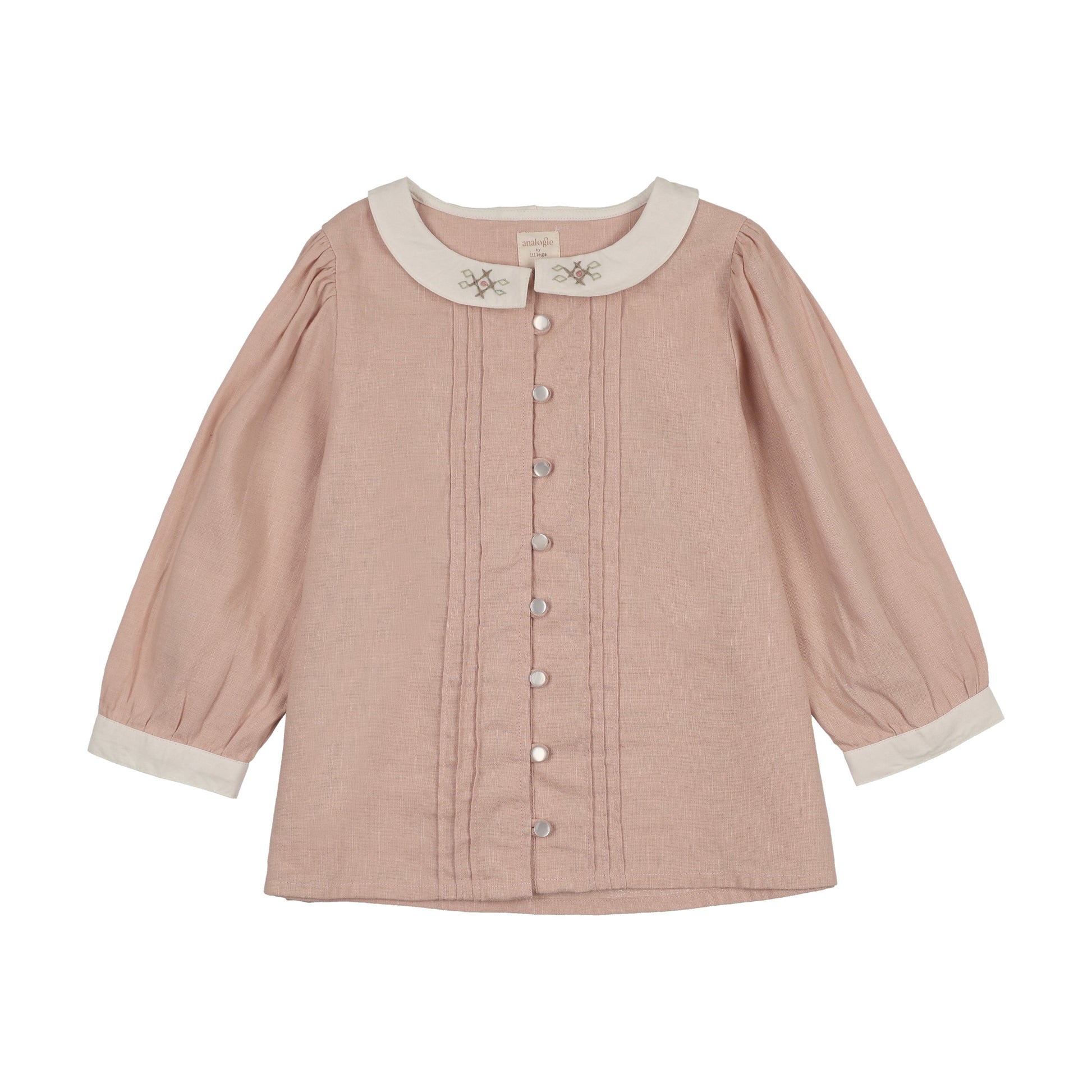 Analogie Pintuck Blouse 3/4 Sleeve - SS26 -