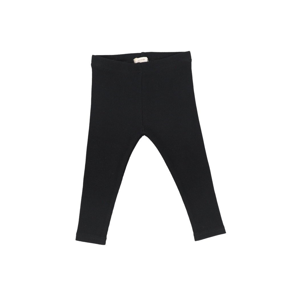 Lil Legs Ribbed Leggings - Basic Colors -
