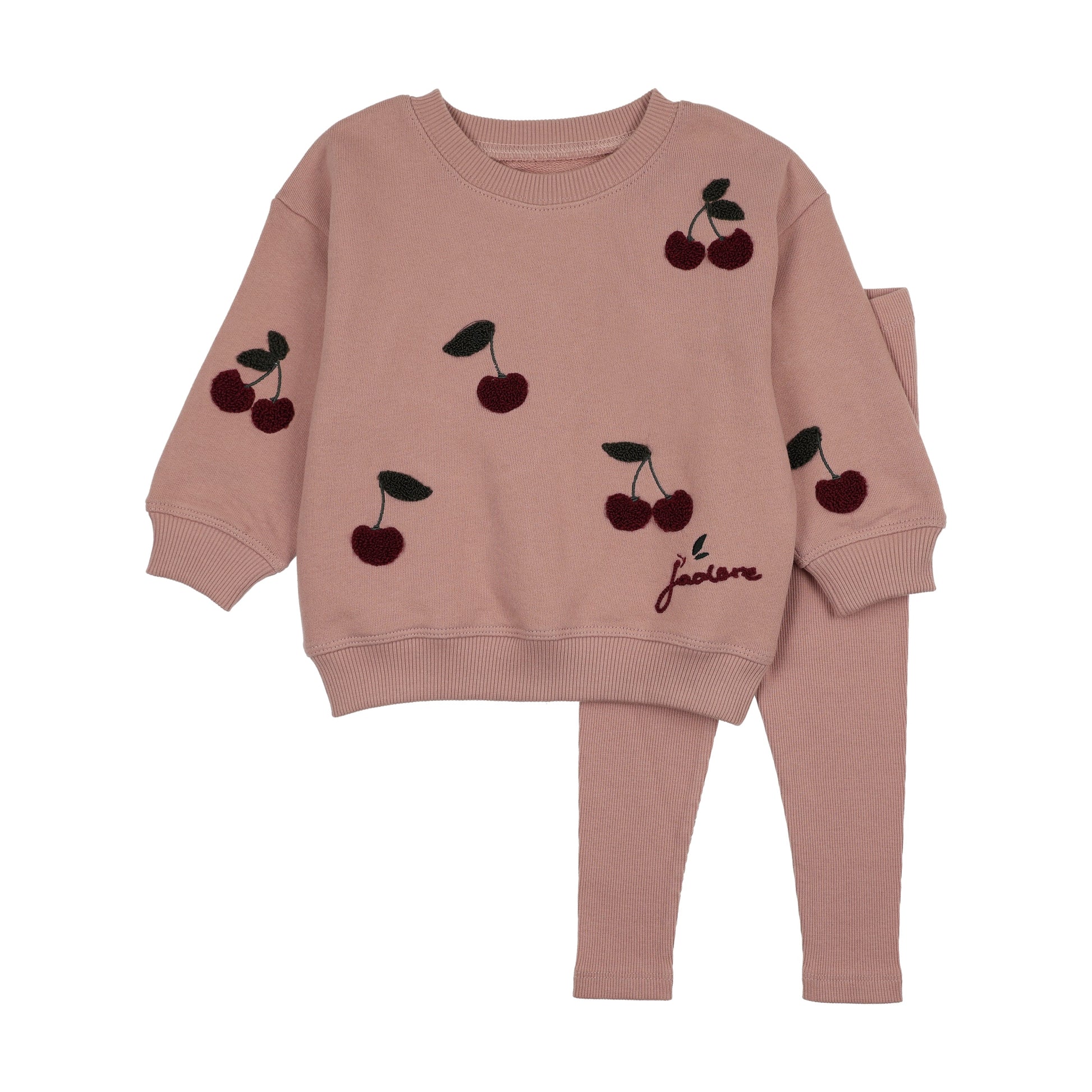 Analogie Cherry Patch Sweatshirt Set - FW26 -
