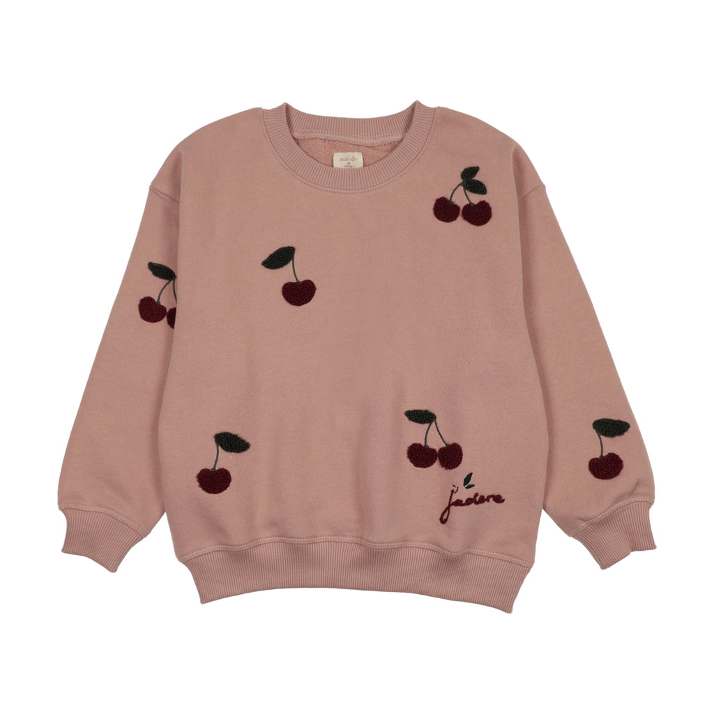 Analogie Cherry Patch Sweatshirt - FW26 -