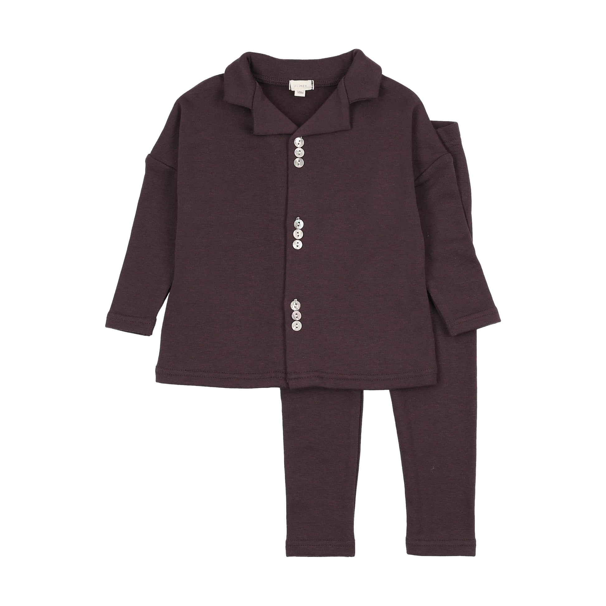 Lil Legs Button Front Lounge Set - FW26 -