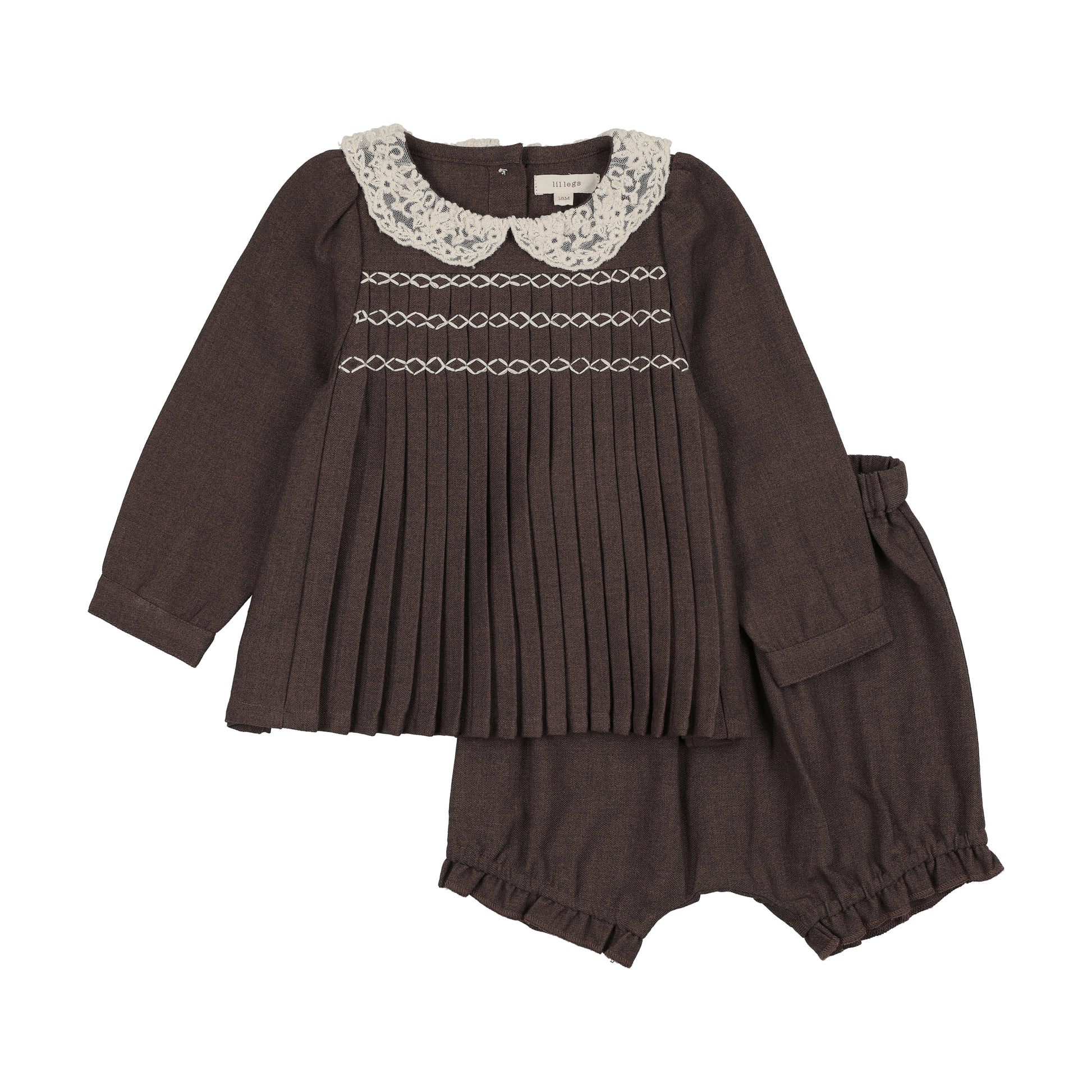 Analogie Pleated Girls Set - FW26 -