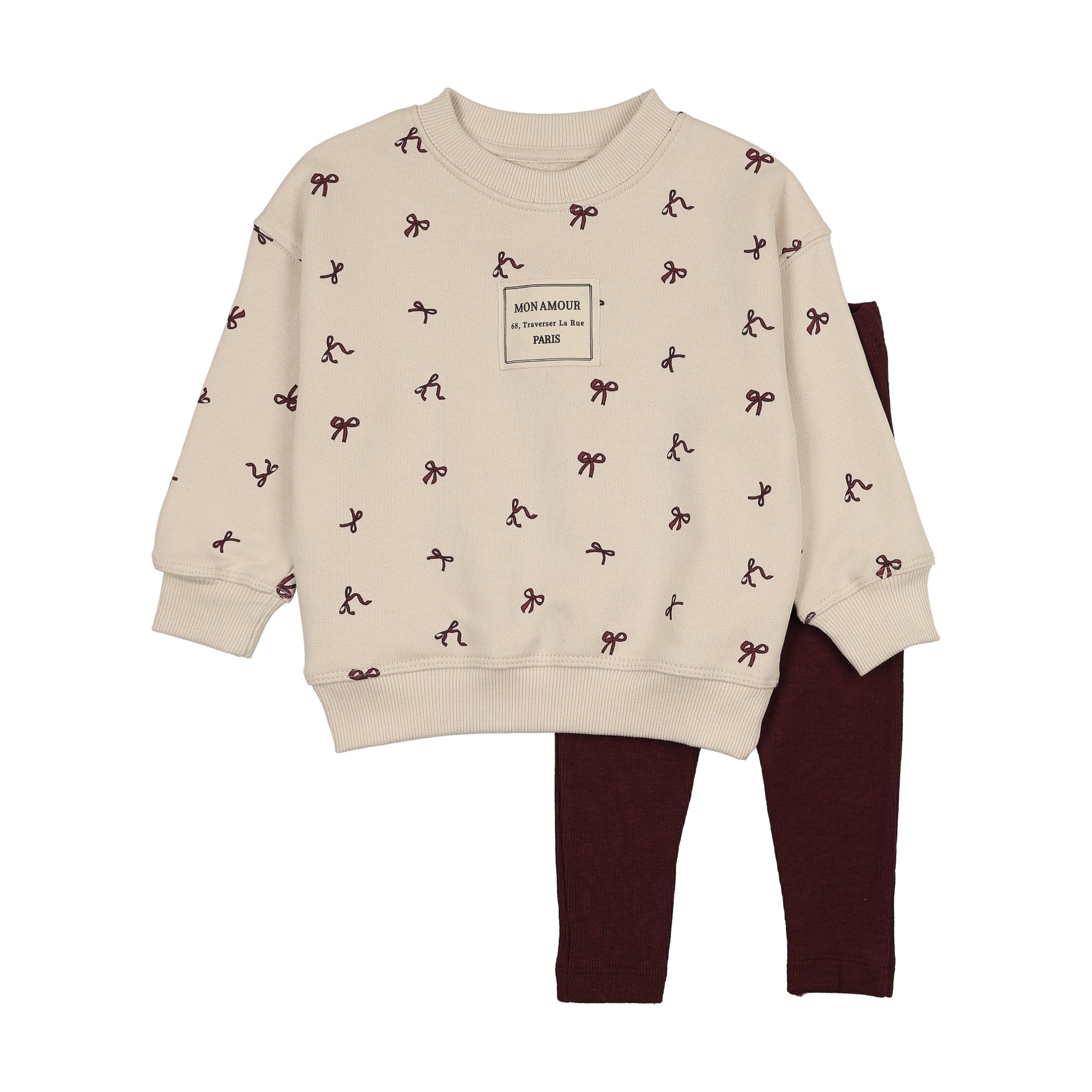 Analogie Bow sweatshirt Set - FW26 -