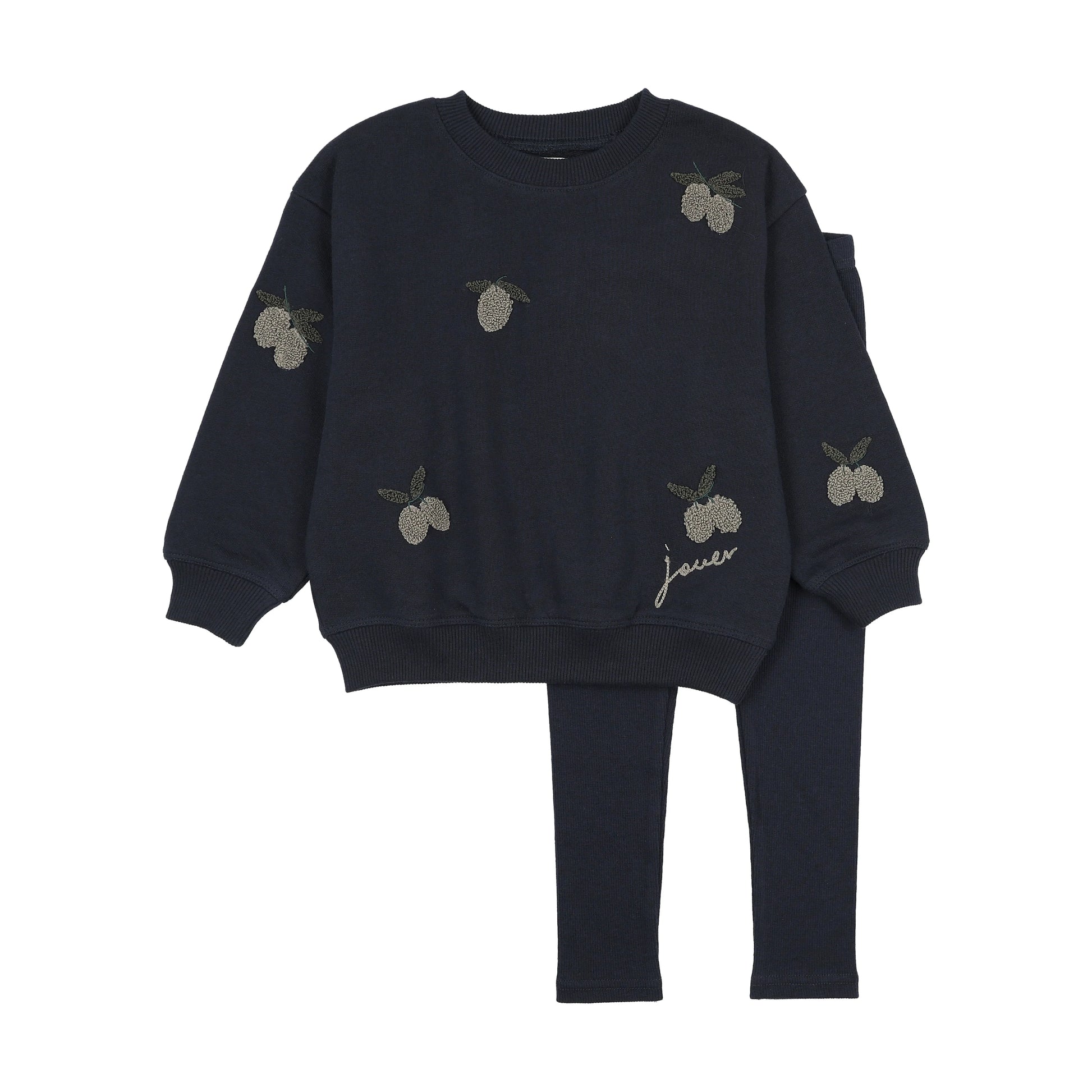 Analogie Olive Patch Sweatshirt Set - FW26 -