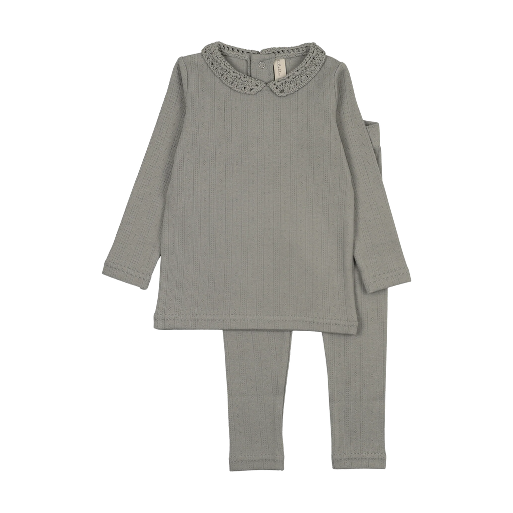 Lilette Crochet Collar 2-Piece Set - FW26 -