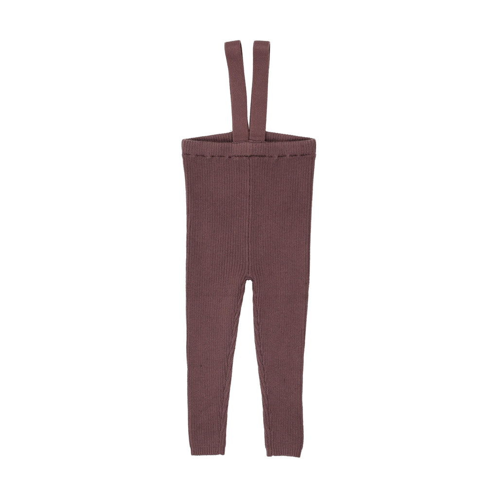 Lil Legs Knit Suspender Leggings - FW26 -