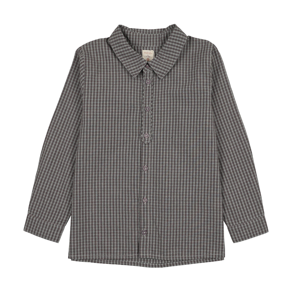 Analogie Plaid Edition Boys Shirt - FW26 -