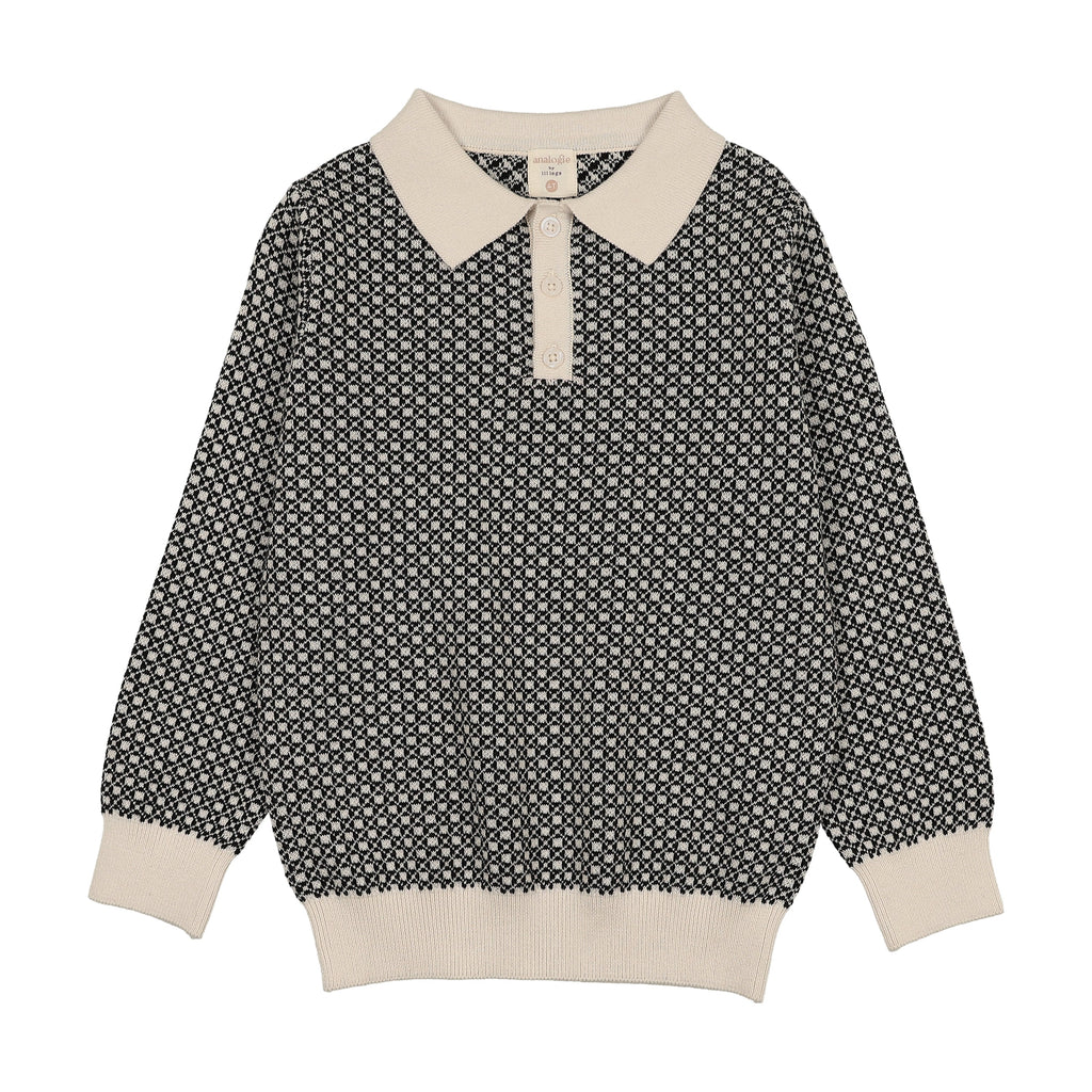 Analogie Heirloom Knits Boys Collar Sweater - FW26 -