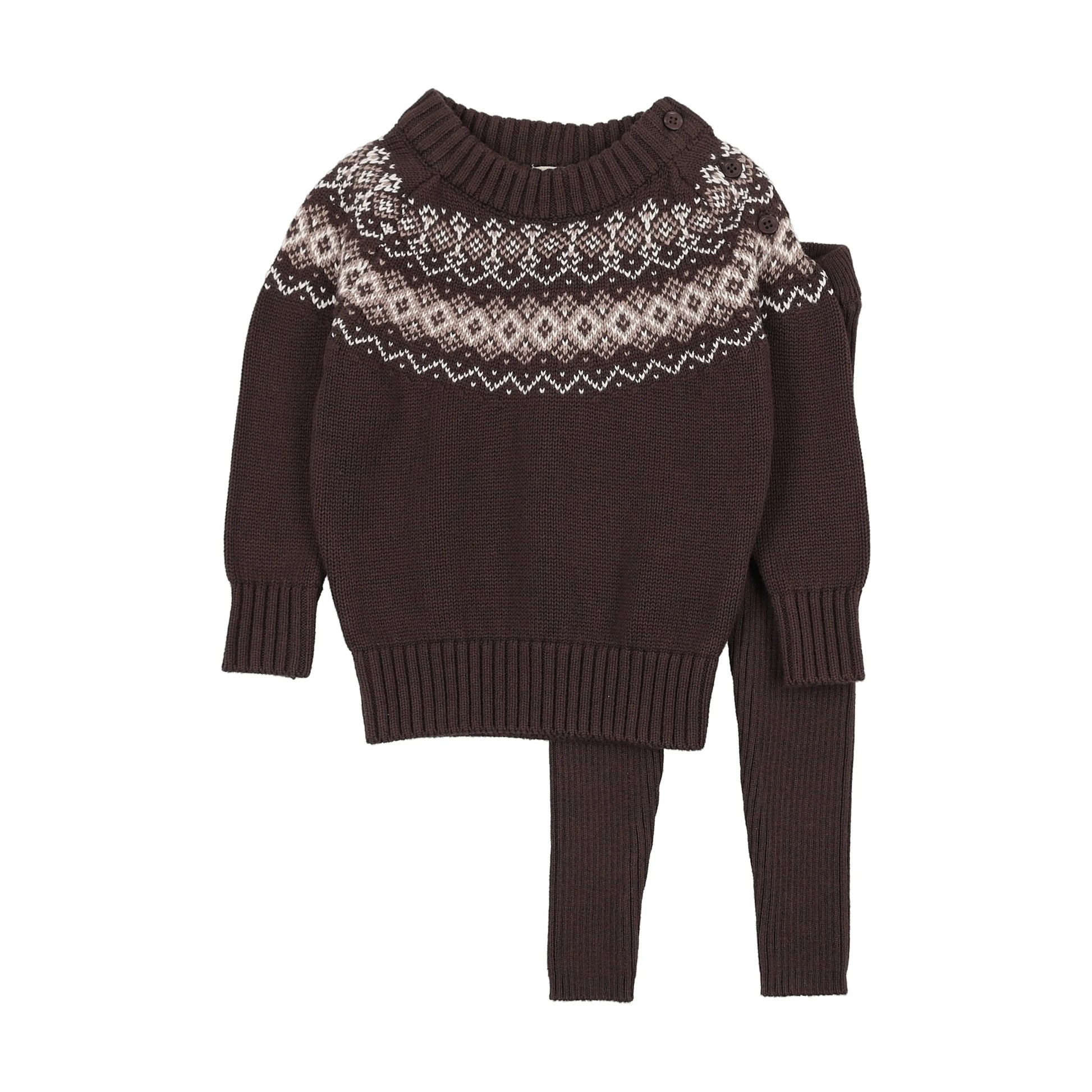 Analogie Heirloom Knits Toddler Boy Set - FW26 -
