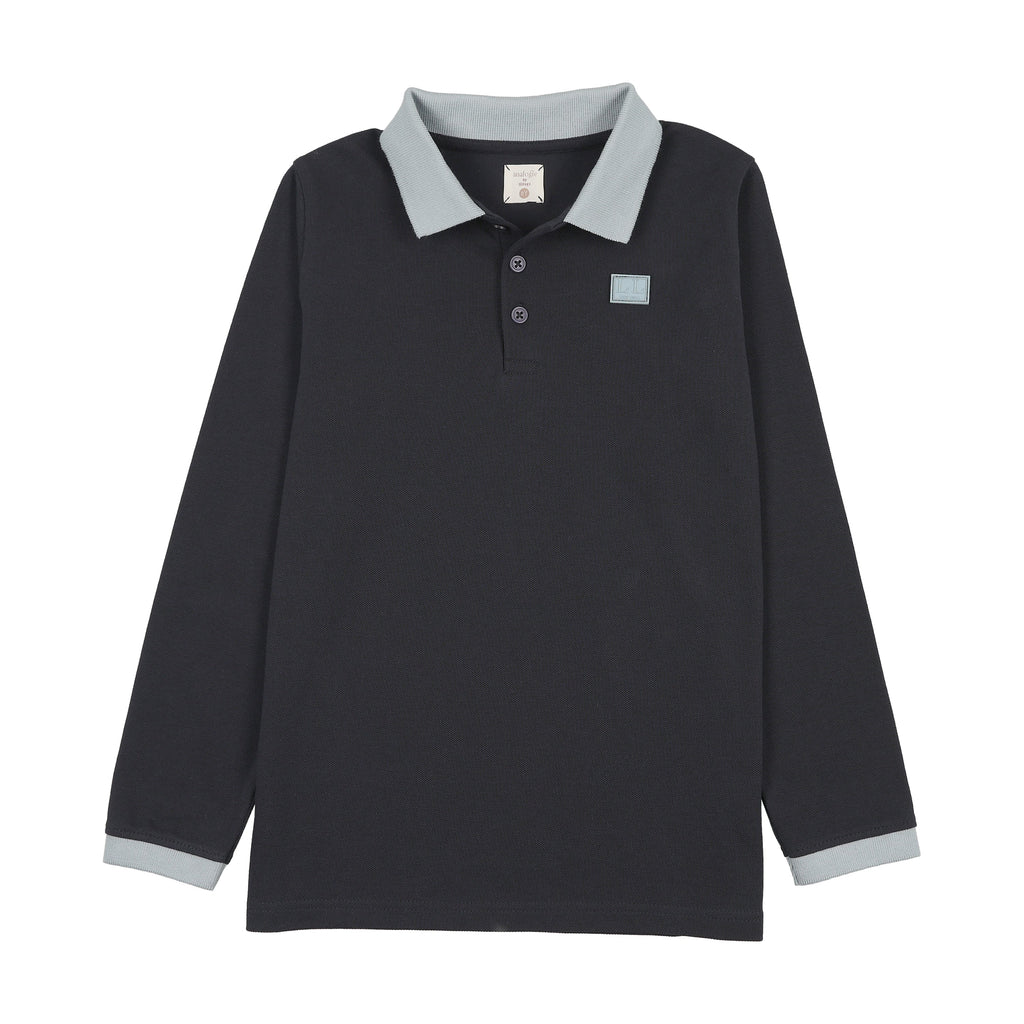 Analogie Contrast Collar Polo - FW26 -