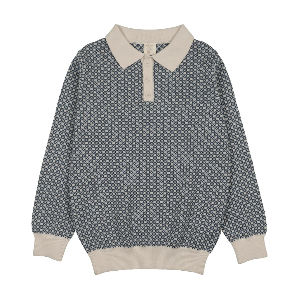 Analogie Heirloom Knits Boys Collar Sweater - FW26 -