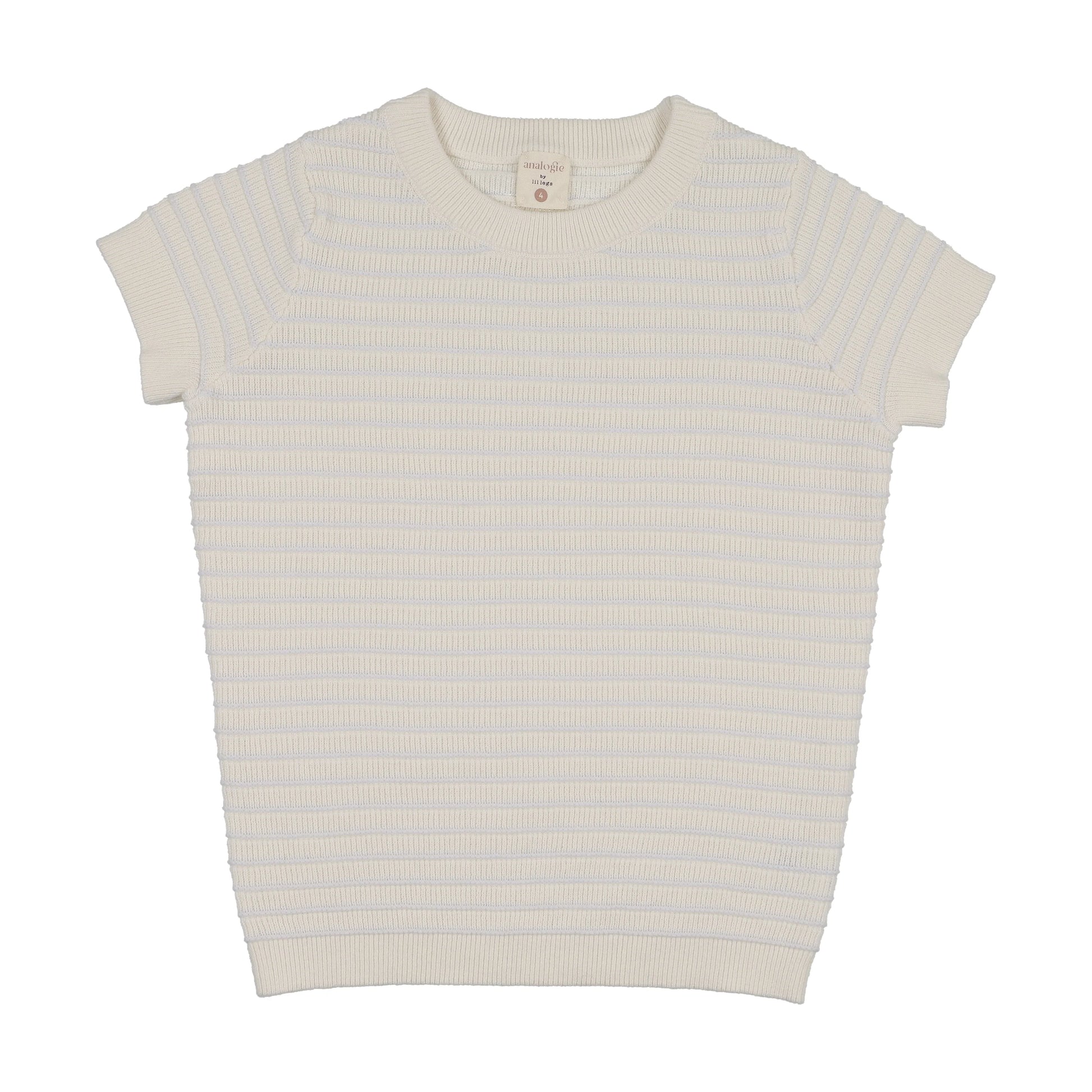 Analogie Textured Stripe Knit Crewneck - SS26 -