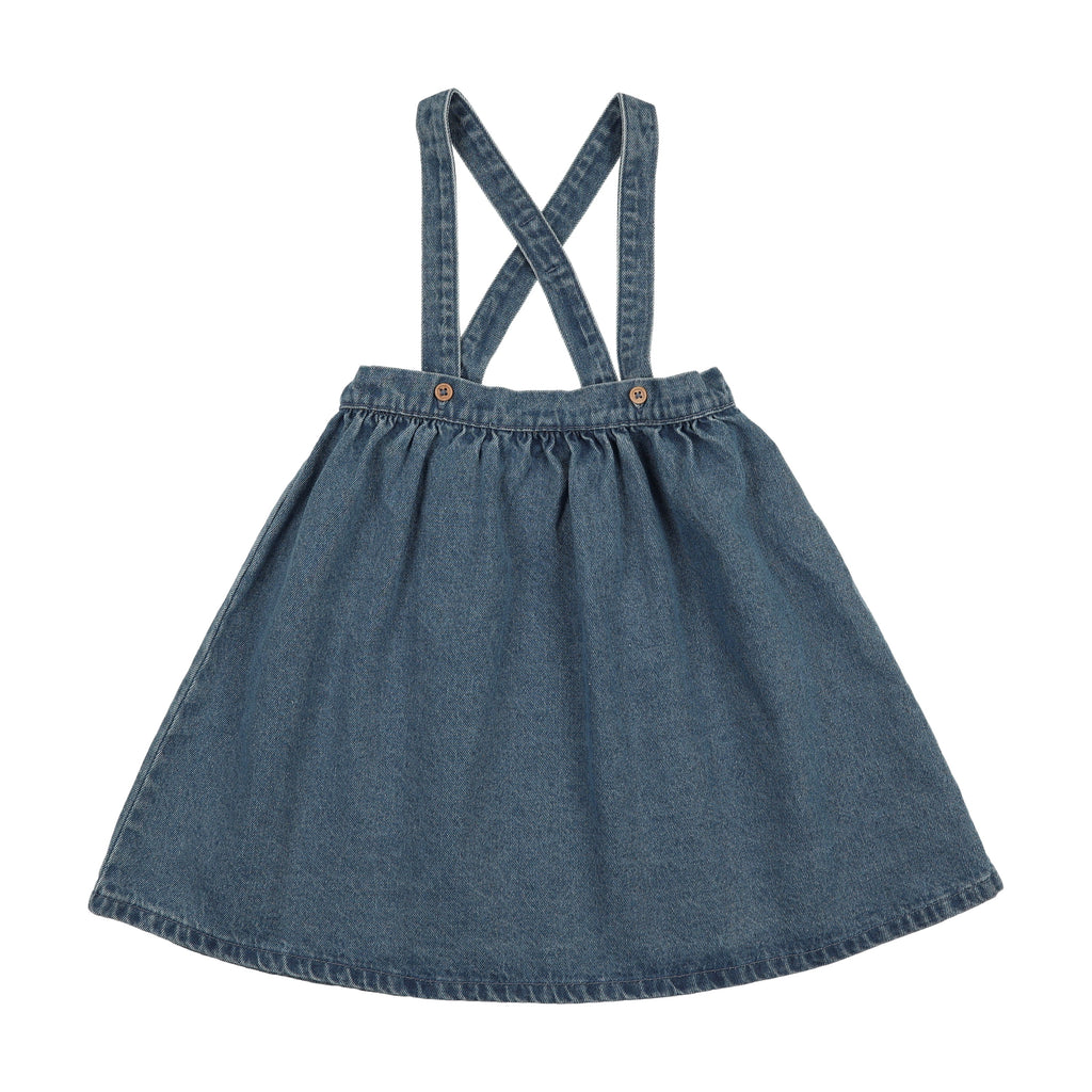 Lil Legs Denim Suspender Jumper - SS26 -