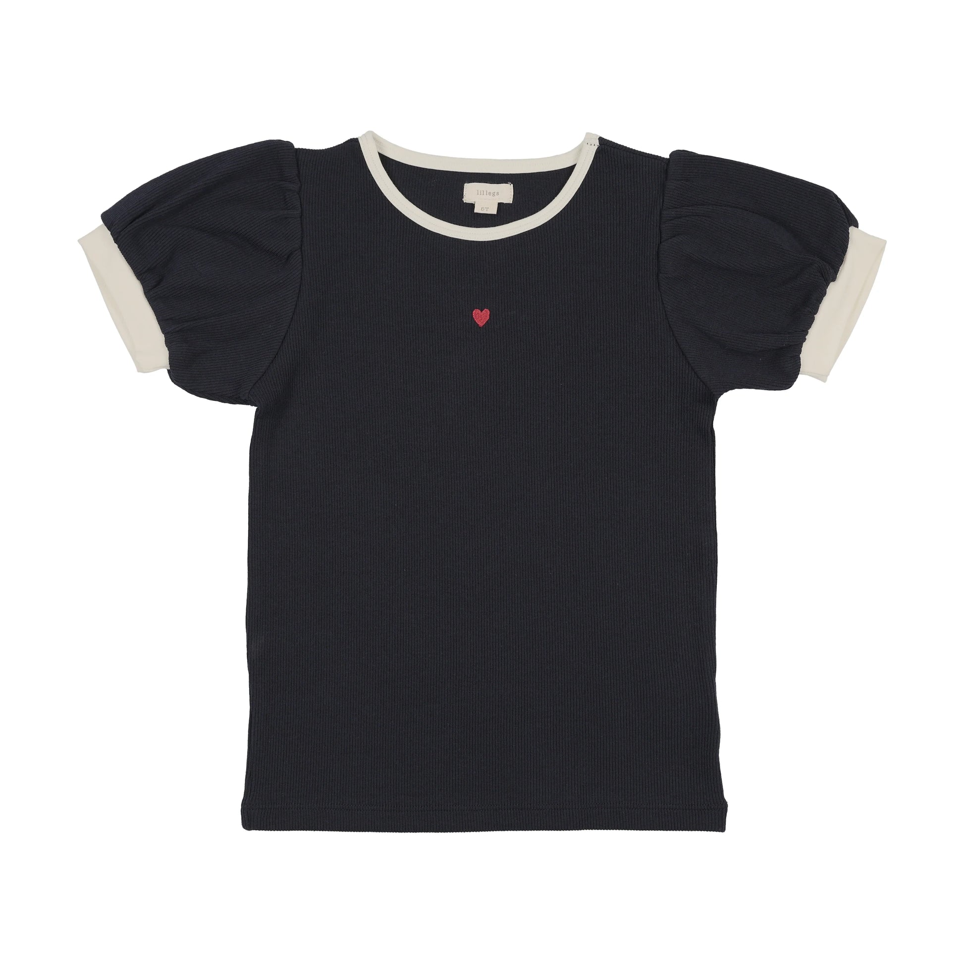 Lil Legs Fitted Rib Short Sleeve Tee - SS26 -