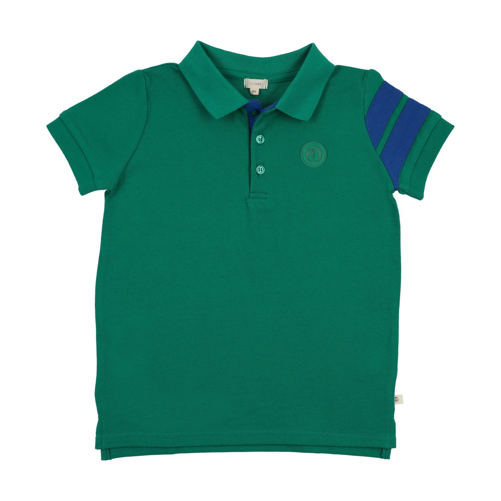 Lil Legs Stripe Detail Polo Short Sleeve - SS26 -