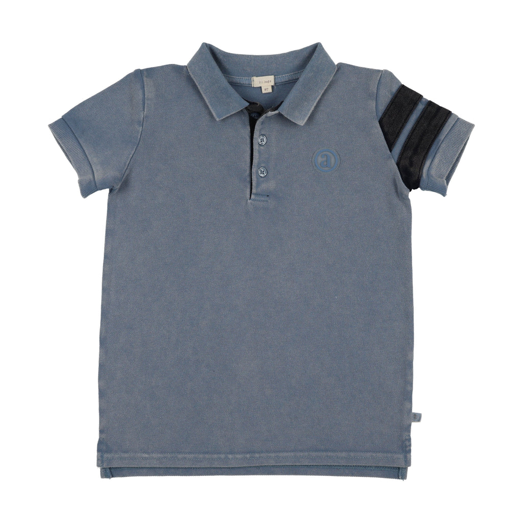 Lil Legs Stripe Detail Polo Short Sleeve - SS26 -