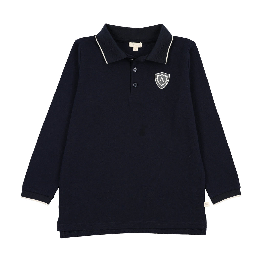 Lil Legs Logo Polo Long Sleeve - SS26 -