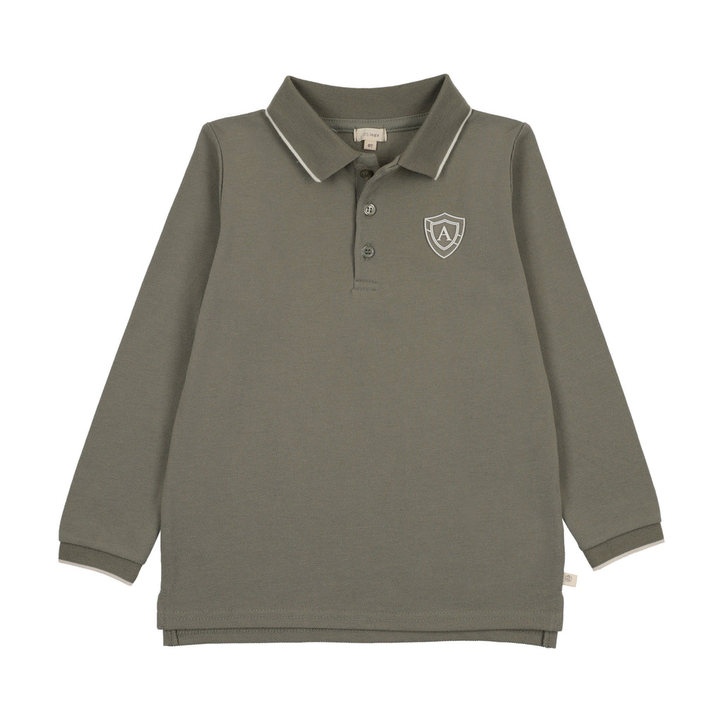 Lil Legs Logo Polo Long Sleeve - SS26 -