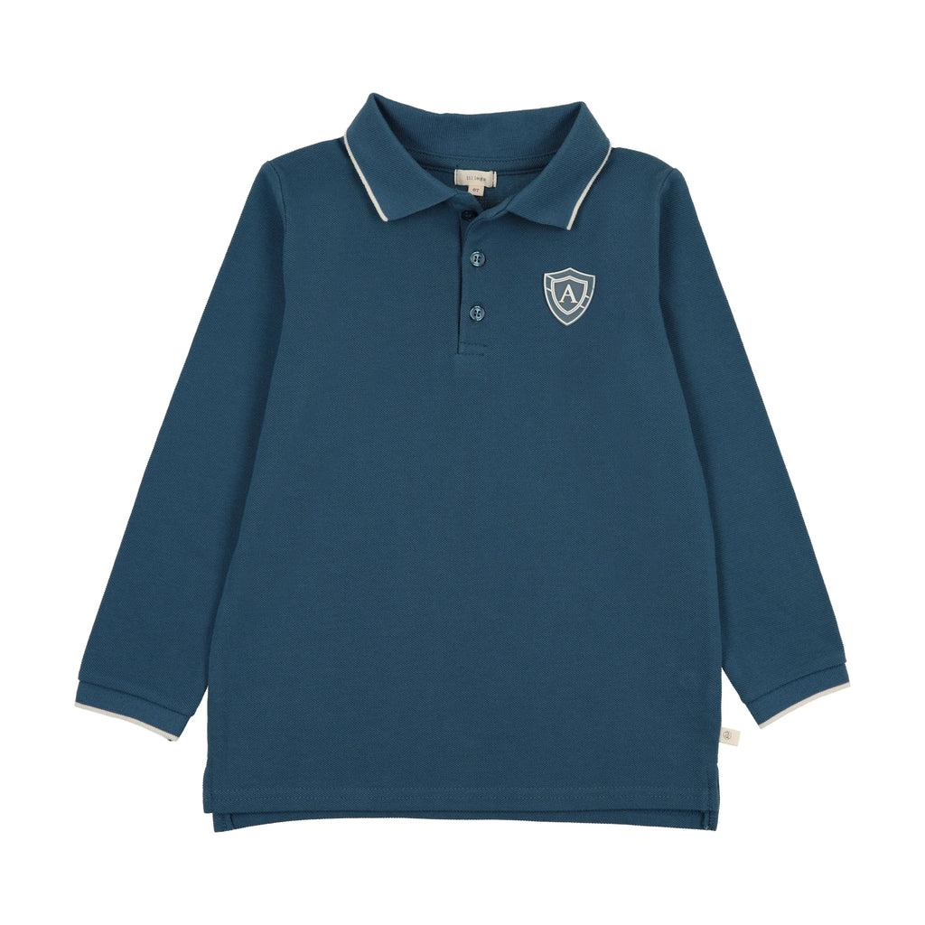 Lil Legs Logo Polo Long Sleeve - SS26 -