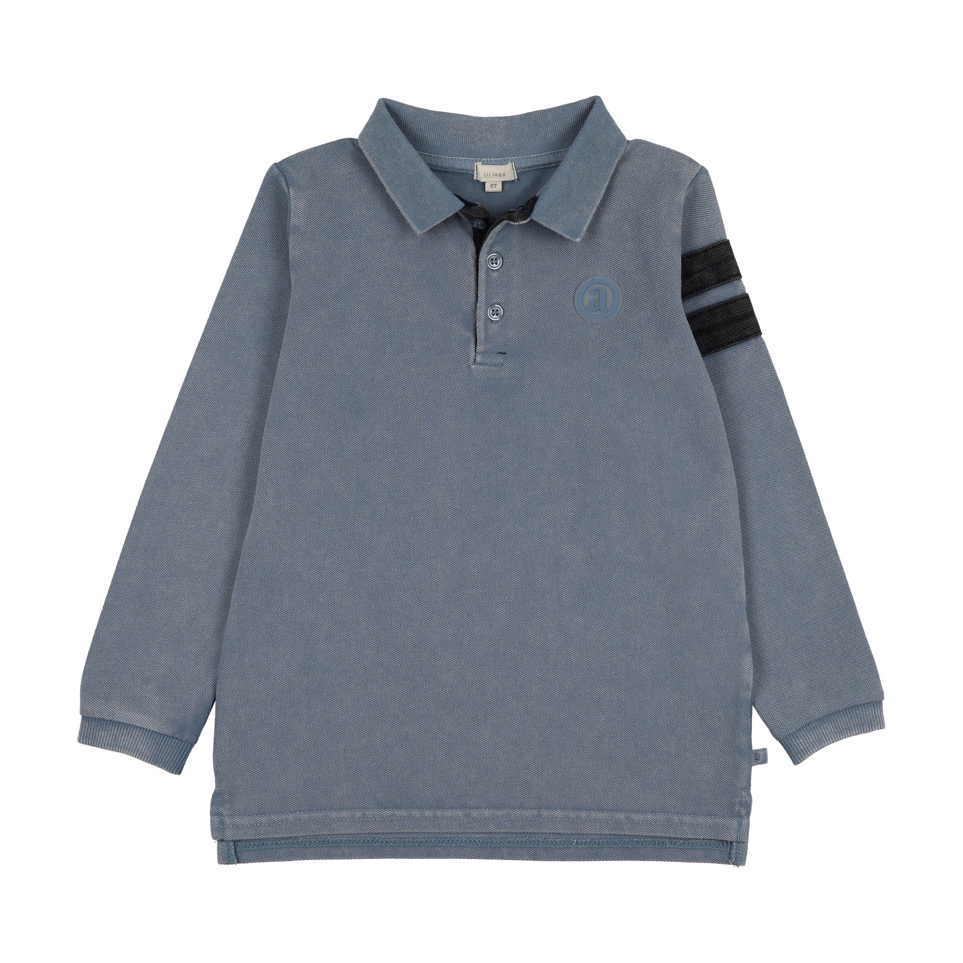 Lil Legs Stripe Detail Polo Long Sleeve - SS26 -