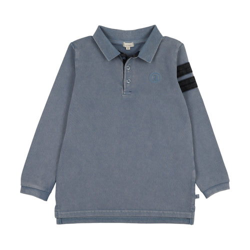 Lil Legs Stripe Detail Polo Long Sleeve - SS26 -