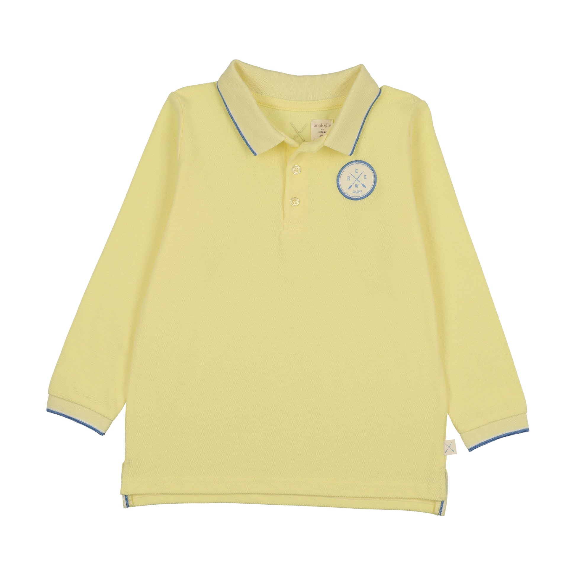 Analogie Boating Crew Long Sleeve Polo - SS26 -