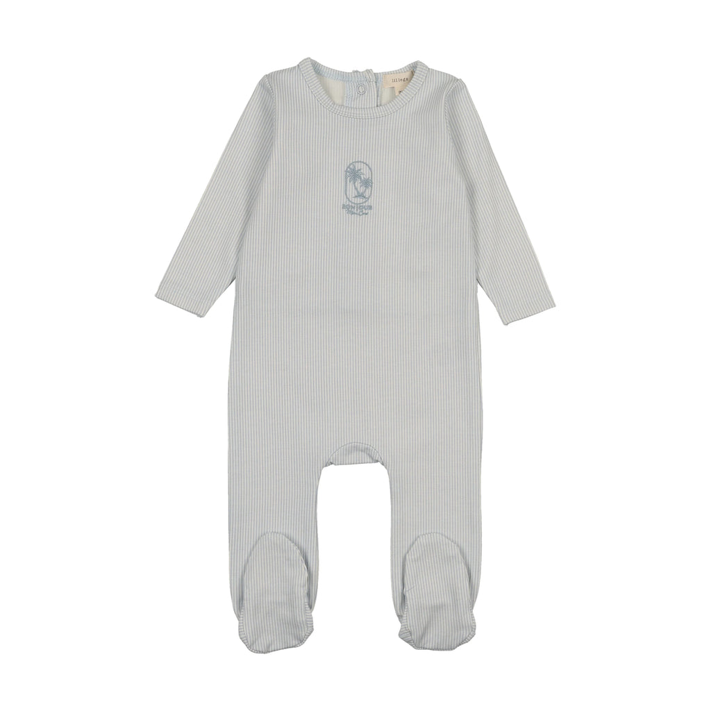 Lil Legs Sailor Stripe Footie - SS26 -