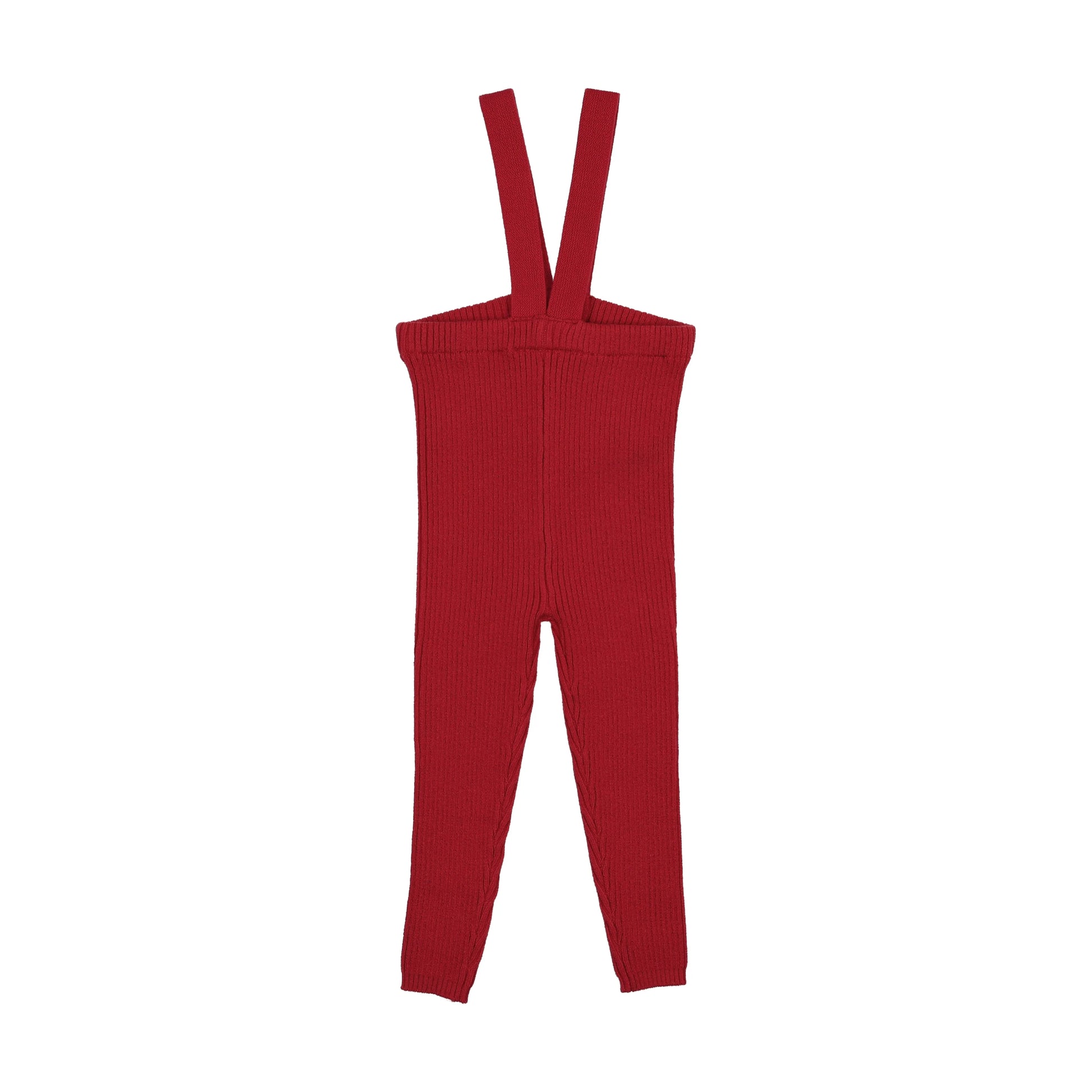 Analogie Basic Knit Suspender Leggings -