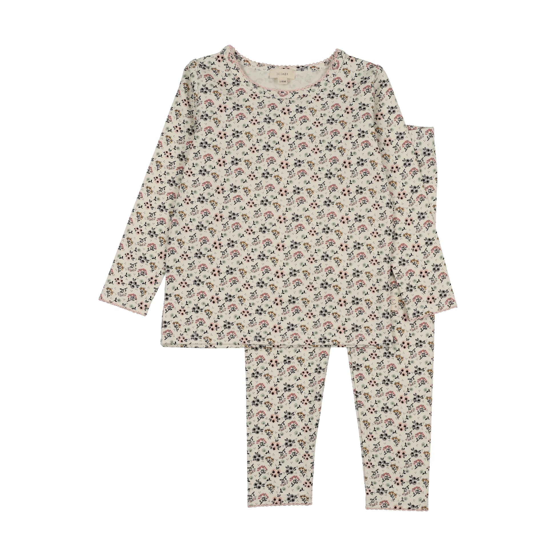 Lil Legs Botanical Lounge Set - SS26 -