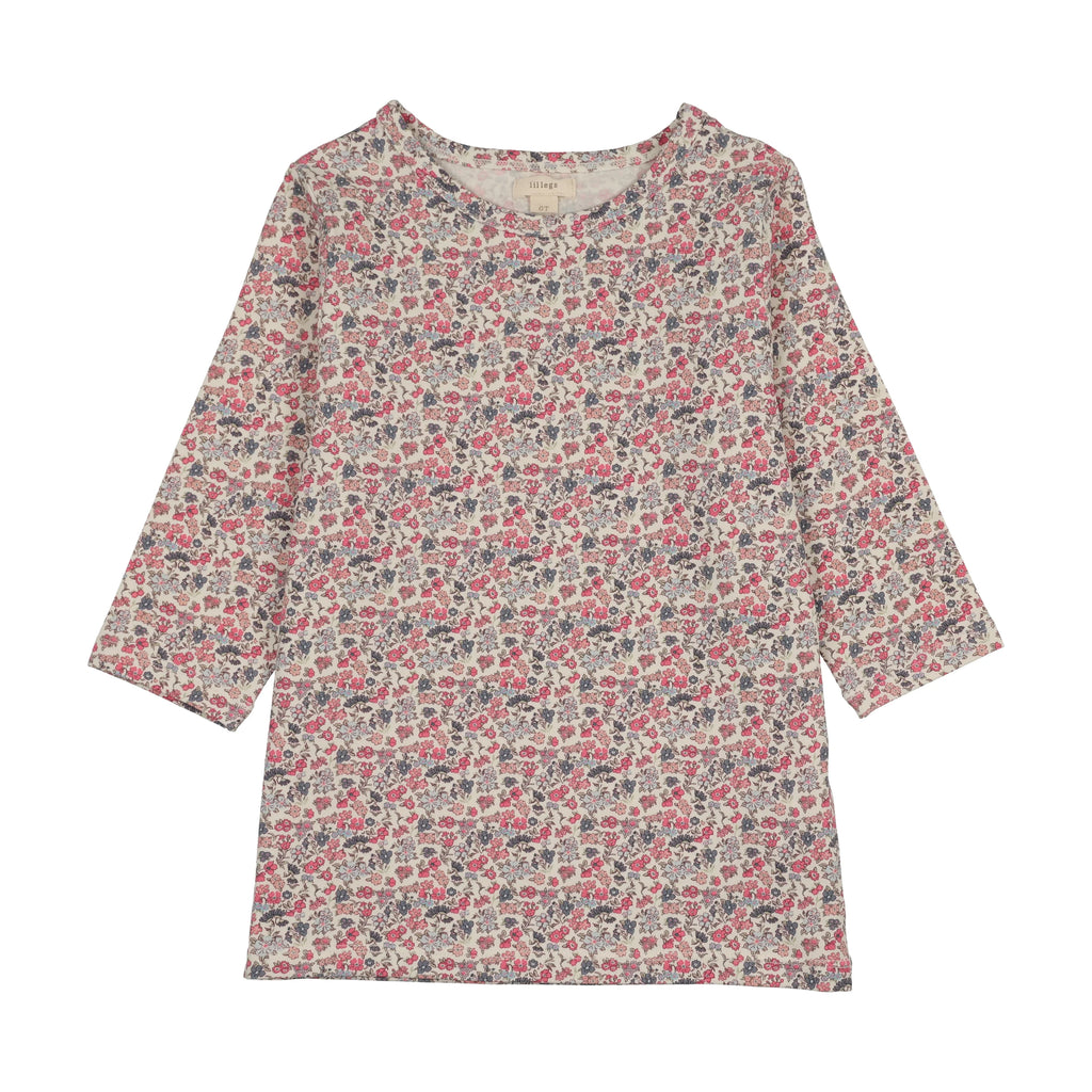 Lil Legs Classic Printed 3/4 Sleeve Tee - SS26 -