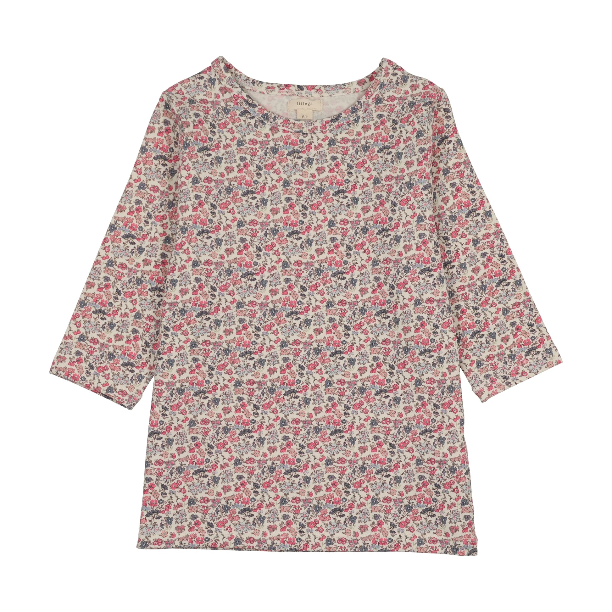 Lil Legs Classic Printed 3/4 Sleeve Tee - SS26 -