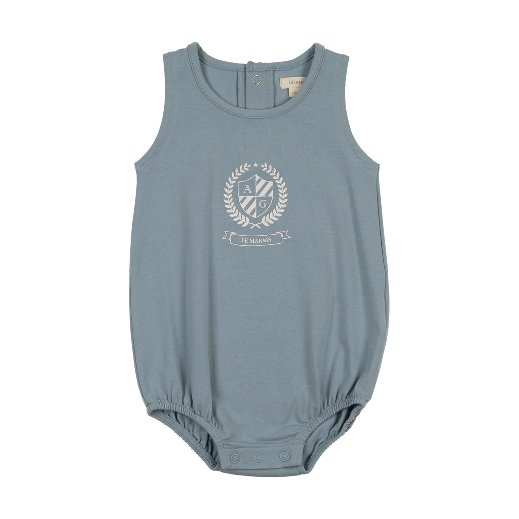 Lil Legs Emblem Romper - SS26 -